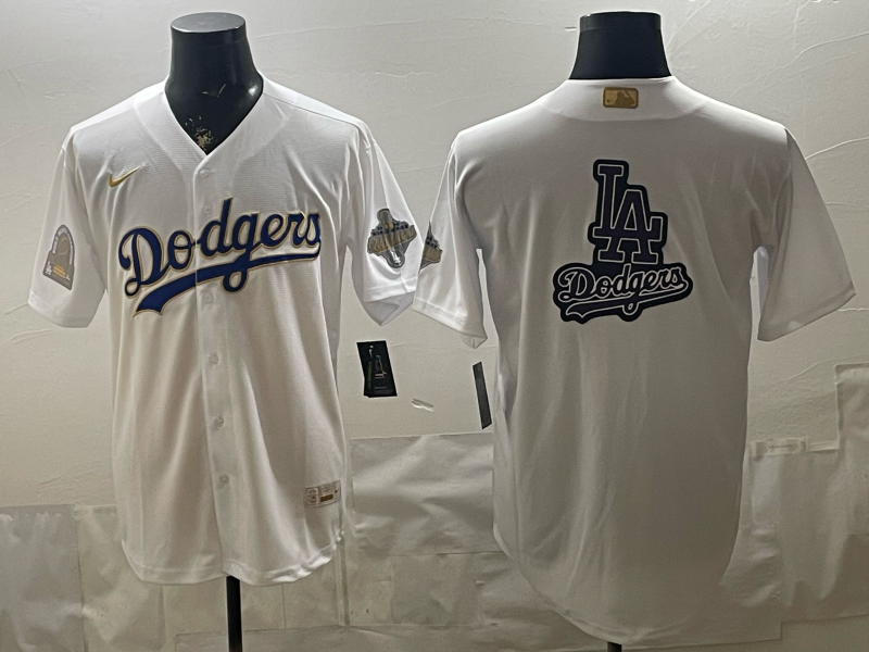 Men Los Angeles Dodgers blank white Game 2026 Nike MLB Jersey 0408001